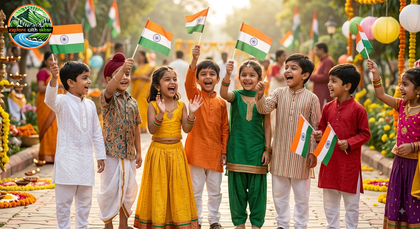 India Independence Day 1947 4K Wallpaper 5
