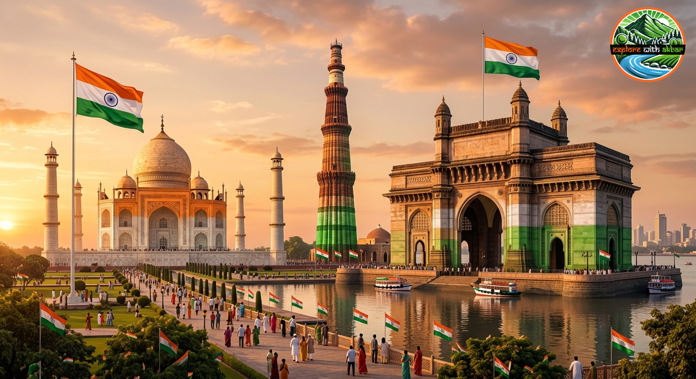 India Independence Day 1947 4K Wallpaper 9